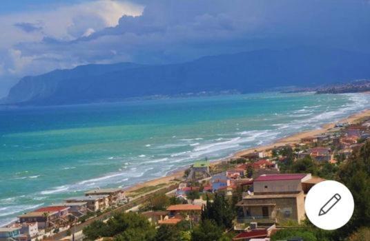 Casa L'Eco Del Mare Alcamo Marina Villa Luaran gambar