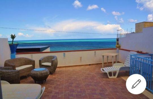 Casa L'Eco Del Mare Alcamo Marina Villa Luaran gambar